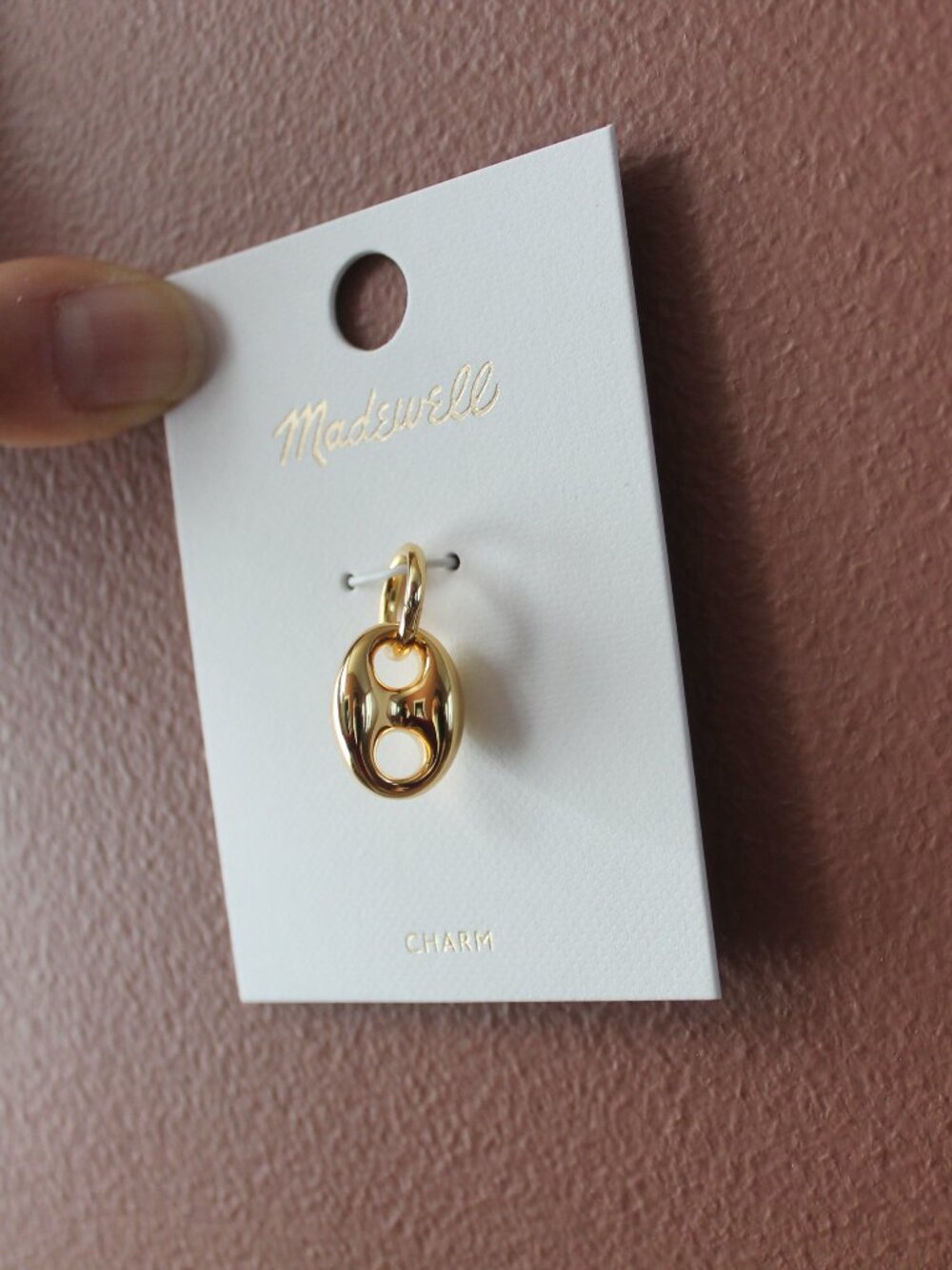 NWT MADEWELL Mariner Link Charm